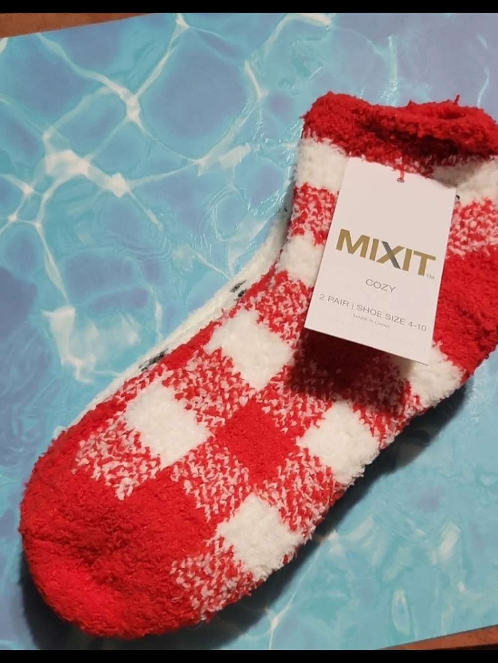 Lot of 7 Mixit Christmas / Holiday Socks
